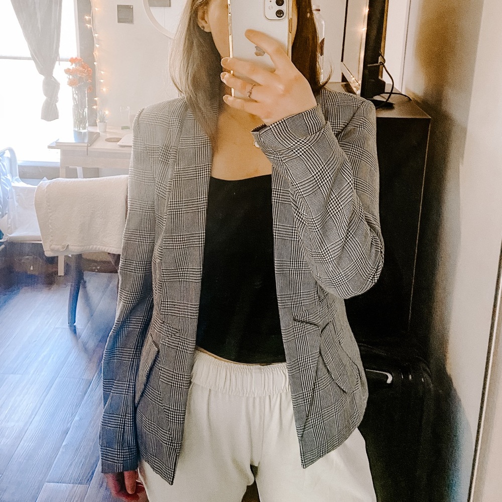 Kardashian Kollection Peblum Tailored Blazer